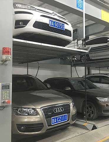 double car stack Parking