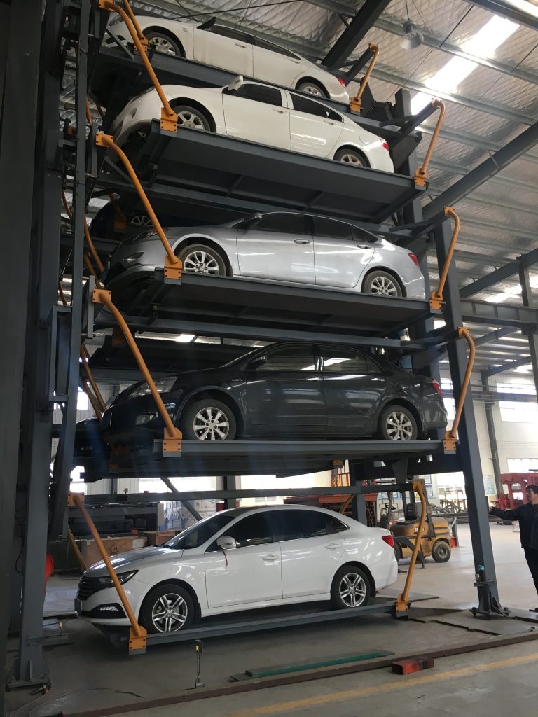 10 cars rotary vertical parking system image