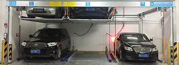 2nd 2-story puzzle parking system sliding Image