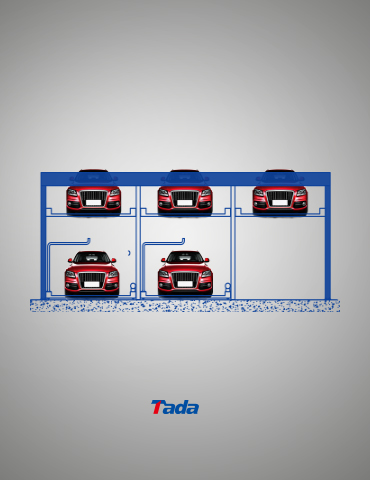 2 layers model psh2 puzzle parking system