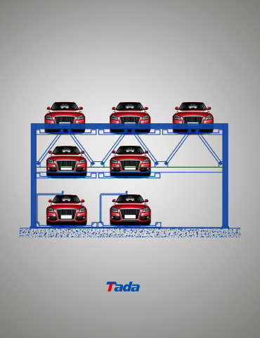 psh3 3-layers puzzle parking system