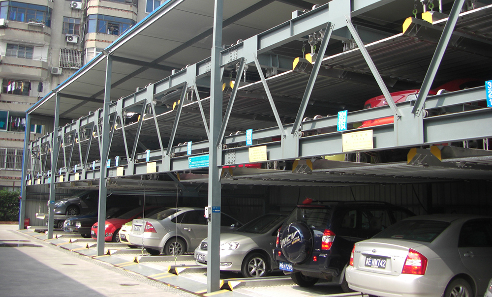 PSH 3-story mechanical puzzle parking system Image 1