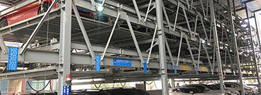 1st PSH 5-story puzzle parking system sliding Image