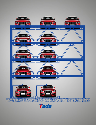 psh5 5-layers puzzle parking system