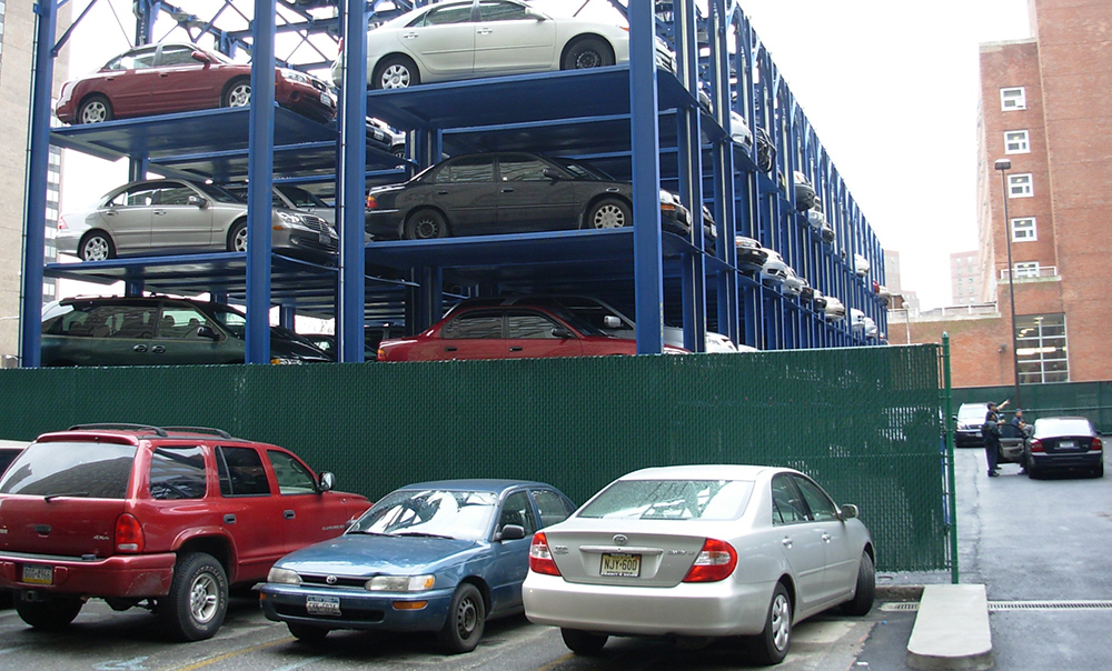 parking lift and quad stacker big  Image