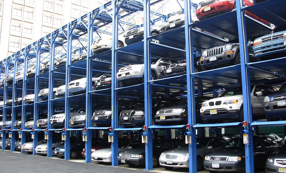 Quad Stacker Parking Lift Image