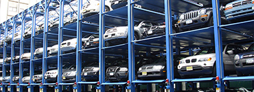 quad stacker parking lift sliding Image