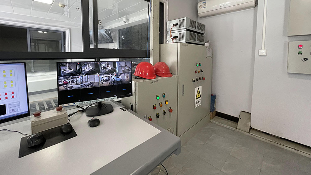 Automated Parking System Control Room Image