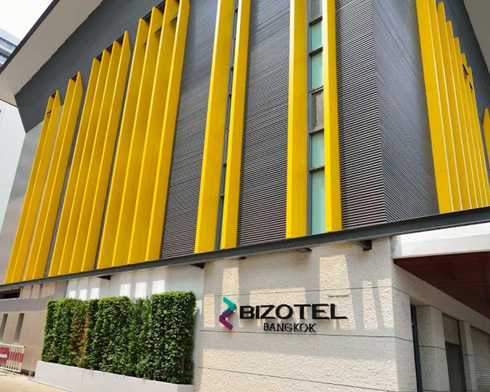 8 layers BIZOTEL puzzle parking project for hotel