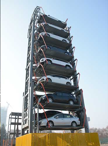 vertical rotary carousel parking system