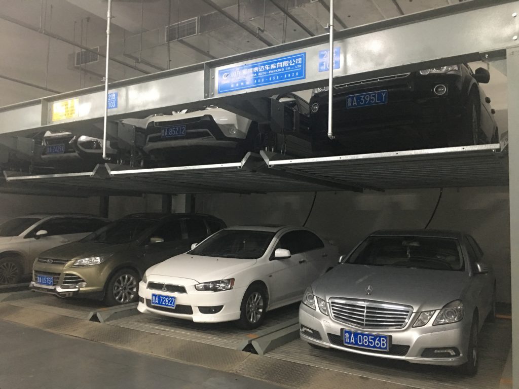 puzzle mechanical parking system