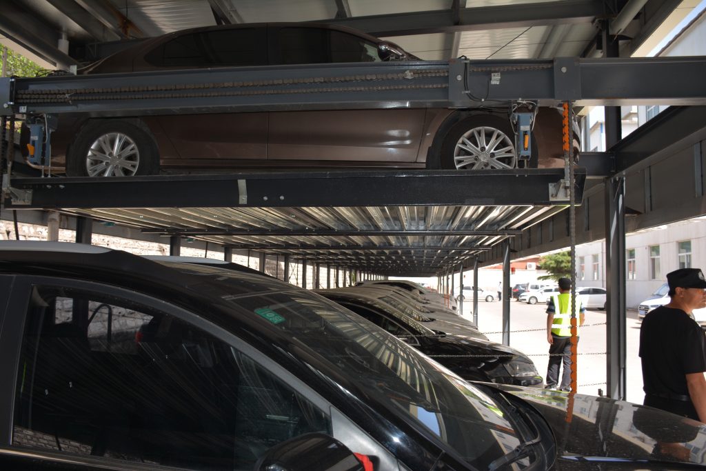 what is double stack puzzle car parking system